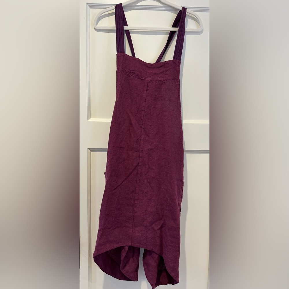 Blue Fish Fiesta Apron in Tyrian